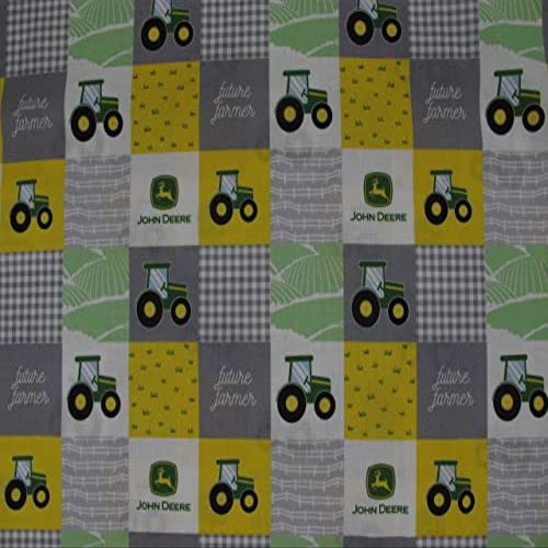 45" Wide J.Deere Patchwork