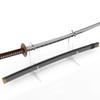 WANLIAN Acrylic Two-Tier Samurai Sword Stand - Desktop Display Stand, Supports All Swords (Transparent) view 1