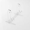 WANLIAN Acrylic Two-Tier Samurai Sword Stand - Desktop Display Stand, Supports All Swords (Transparent) view 4