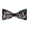 BAIKUTOUAN Hawaiian Honu Sea Turtle Men's Polyester Bow Tie Adjustable Pre-Tied Bowtie for Business Wedding Party
