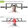 Kipika Heavy Duty Wall Mounted Pull Up Bar, Ball Finger Grip Training, 1 3/10" Durable Steel Tubing, 5 Hand Grip, 38" Wide, 6" Wall to Bar Spacing, More Stable 6 Hole view 4