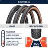 AMERICAN CLASSIC Gravel Bike Tire, Replacement Tire for Gravel Bicycle, Fast Singletrack, Loose Trails, Gravel Roads - Krumbein, 700 x 40c, 700 x 50c, 650b x 47 (700 x 50c - Black - Tubeless) view 3