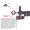 SOPOGER Archery 3rd Axis Bow Sight Level Adjustment Tuning Leveler Target Mounting Leveling Tool Combo Kit Archery Shooting Accuracy Calibrator Precision Bubble Level for Compound Recurve Bow Sight view 4