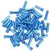 Milltrip 50pcs Brake Wire End Core Aluminum Alloy Shifter Cable Crimps Supplies (Blue) view 1