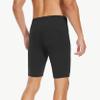 Fiteng Men's Swim Jammers Competitive Athletic Swim Team Suit Training Endurance Racing Quick Dry Swimming Shorts UPF 50 Black view 2