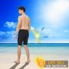 Fiteng Men's Swim Jammers Competitive Athletic Swim Team Suit Training Endurance Racing Quick Dry Swimming Shorts UPF 50 Black view 3