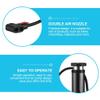FAVOMOTO Portable Foot Pump for Inflating Car Tires and Sports Equipment High-Pressure Inflator for Home and Travel Use Compact and Lightweight Design view 4
