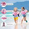 Kids Swim Vest for Children Learn Swimming Training Toddler Floaties with Adjustable Non-Slip Buckle Shoulder Harness Arm Wings for 22-66 lbs Boys/Girls Beach view 4