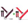 ALIEN PROS 4 Pack Fire & Red Bat Grip Tape for Baseball 1.1MM - Wrap Your Bat for an Epic Home Run view 1
