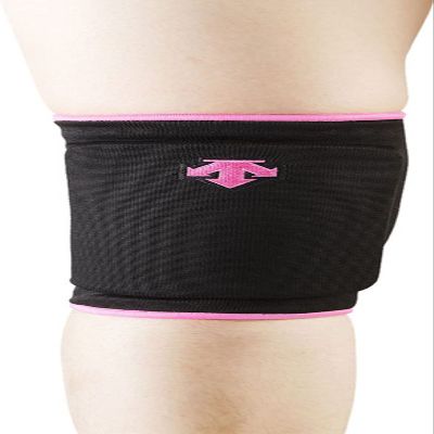 Descente BPK (DVB-8601B) F Ballet Knee Pad, Longitudinal Stretch, Thin, Easy to More, Prevents Stuffiness, Men's, Women's, Unisex