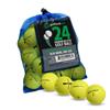 GolfBall Nut Used and Certified Recycled for Taylormade Mix Mint 5A Quality Yellow 24 Golf Balls Mesh Bag Included view 2