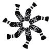 Scott Edward Knitted Wedge Golf Iron Headcovers 7 PCS Club Protector 48,50,52,54,56,58,60 Degree (Starry Night) view 2
