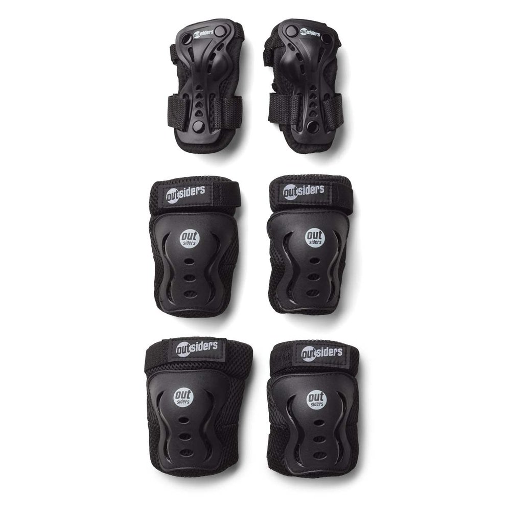 COOLSHOP Outsiders Deluxe Safety Equipment Set Wrist, Knee, Elbow (S)