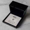Crown Pendant Necklace Luxury Box - Niece Necklace from Aunt Sterling Silver, Badass Necklace for Niece, Niece Jewelry Box from Aunt, Marine Niece,GIF view 1