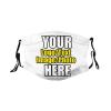 JCETUNO 3 PCS Custom Face Masks Personalized Design Breathable Mouth Mask Balaclava Filter Reusable Face Cover For Unisex Men Women Kids view 2