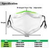 JCETUNO 3 PCS Custom Face Masks Personalized Design Breathable Mouth Mask Balaclava Filter Reusable Face Cover For Unisex Men Women Kids view 4