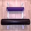 Classy Wood Foam Roller & Yoga Mat Storage Rack. Holds 4, 8, 12 etc. Modular (Sold by The Pairs and no. of Pairs You get Determines no. of Mats/Rollers You Hold). Easy Wall Mount. White. view 1