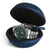 Besforu Watch Travel Case for Men and Women Portable Single Watch Storage box and Organizer for Wristwatches and Smart Watches (Blue1 slot) view 1