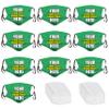 10 PCS Custom Face Mask Custom Unisex Face Cover Neck Gaiter Face Bandanas With Your Logo Image For Sports,Outdoor And Travel view 1