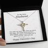Cross Dancing Necklace - Gifts for Husband Who Has Everything, Cant Live Without Husband Gifts, Truck Driver Gifts for Men from Wife, Gifts for Husban view 1