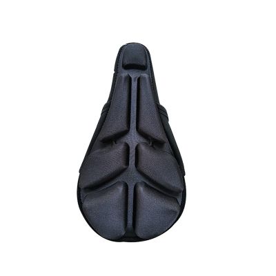 ZJXL Bicycle Saddle Shock Absorption Pressure Relief Cushion Cycling Seat Mountain Bike Comfortable Cycling Cushion Bike Accessories (Color : Black)