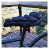 ZJXL Bicycle Saddle Shock Absorption Pressure Relief Cushion Cycling Seat Mountain Bike Comfortable Cycling Cushion Bike Accessories (Color : Black) view 2