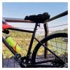 ZJXL Bicycle Saddle Shock Absorption Pressure Relief Cushion Cycling Seat Mountain Bike Comfortable Cycling Cushion Bike Accessories (Color : Black) view 3