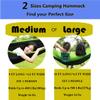 Camping Hammock Double & Single Portable Hammocks Ultralight Nylon Parachute Hammocks with 2 Tree Straps for Backpacking, Travel, Beach, Backyard, Camping, Hiking (Medium, Camouflage) view 2