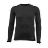 Carhartt Men's Force Lightweight Stretch Grid Base Layer Crewneck Top, Black, X-Large view 1