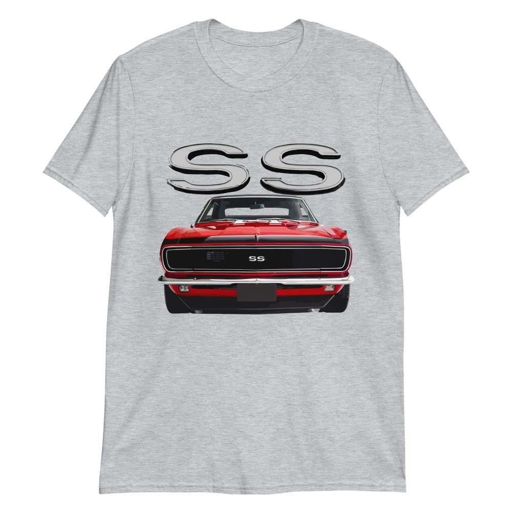 1968 Red Camaro SS Owners Short-Sleeve Unisex T-Shirt