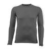Carhartt Men's Force Lightweight Stretch Grid Base Layer Crewneck Top, Asphalt, Large view 1