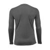 Carhartt Men's Force Lightweight Stretch Grid Base Layer Crewneck Top, Asphalt, Large view 2