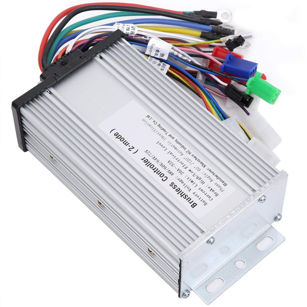 Electric Scooter Motor Controller, 12Tube Motor Controller, Metal High Reliability for Electric Scooter Brushless Controller