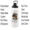 MIRROR MANIA Personalized Insulated Large 32oz Hydro Tumbler Sports Water Bottle W/Lid & Handle Your Picture Photo Directly Durable Printed & Custom Engraved - A Must Have! (White) view 4