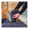Pilates Reformer Non-Slip Mat Towel (Included 2 Pcs Shoulder Block Covers) (DARK GREY) view 4