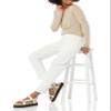 Amazon Essentials Women's Stretch Chino Utility Detail Pant, Ivory, 12 view 3