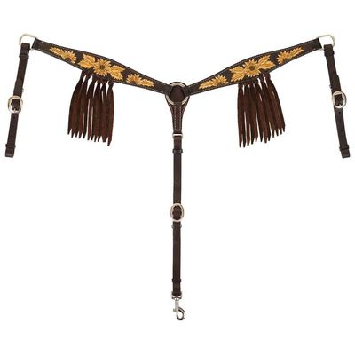 Circle Y Golden Sunflower Breast Collar