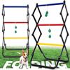 TGU Ladder Toss Games, Ladder Ball Set - Instant Setup, Folding System | Outdoor Games for Backyard Lawn Yard Beach Park & Tailgate, Black, 24.2 x 24.5 x 39.2, (EOL207402020), Set of 2 view 1