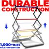 TGU Ladder Toss Games, Ladder Ball Set - Instant Setup, Folding System | Outdoor Games for Backyard Lawn Yard Beach Park & Tailgate, Black, 24.2 x 24.5 x 39.2, (EOL207402020), Set of 2 view 2