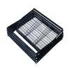 Captain Stag UP-2697 Field Rack Rack, Storage Shelf, 4 Tiers, Move Rack, W 18.1 inches (460 mm), Adjustable Height, Black Framework view 4