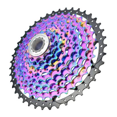 VG SPORTS 8/9/10/11/12 Speed Ultra-Light Bike Cassette for Mountain Bike 11-40T/11-42T/11-46T/11-50T/11-52T MTB Cassette Lightweight Aluminum Bracket Cassette