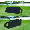 BJFASTLT Soccer Rebounder Board 40X16 Foldable Soccer Wall with 2 Angles Rebound Board for Passing & Shooting Practice Black 40inch X 16inch view 3