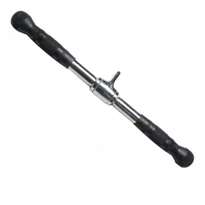 MNNM Rotating Straight Bar LAT Pull Down Bar, Tricep Pull Down Attachment for Gym, Cable Machine Accessories with Non-Slip Handle