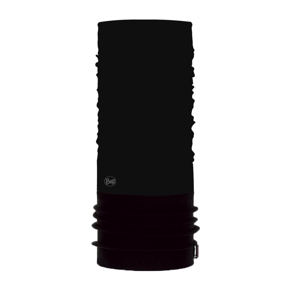Buff Junior Polar Fleece Neck Gaiter, Headband & Winter Neck Warmer, Ski Mask & Face Shield, Balaclava, Solid Black One Size