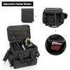 DSLEAF Tactical Gun Range Bag with 3 Pistol Cases, Gun Duffle Range Bag with 12X Magazine Slots and Extra Pockets for Shooting and Hunting view 2