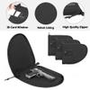 DSLEAF Tactical Gun Range Bag with 3 Pistol Cases, Gun Duffle Range Bag with 12X Magazine Slots and Extra Pockets for Shooting and Hunting view 3