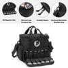 DSLEAF Tactical Gun Range Bag with 3 Pistol Cases, Gun Duffle Range Bag with 12X Magazine Slots and Extra Pockets for Shooting and Hunting view 4
