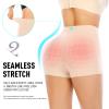 Werena Seamless Shaping Boyshorts Panties for Women Tummy Control Shapewear Slip Shorts Under Dress Underwear (Basic Beige,M) view 4