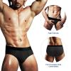 CONKEND Men's Underwear Briefs Viscose for Men Soft Breathable Comfy U Pouch Brief 6 pack Black S view 2