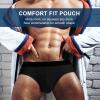 CONKEND Men's Underwear Briefs Viscose for Men Soft Breathable Comfy U Pouch Brief 6 pack Black S view 3